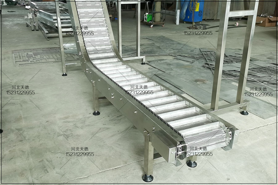 提升鏈板輸送機(jī)